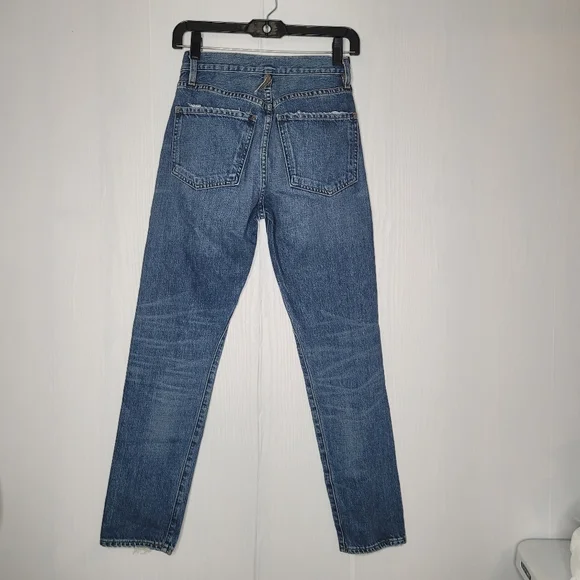 Jean Atelier SAMPLE Size 24 Women’s Selvaged 100% Cotton Denim Button Front Fly